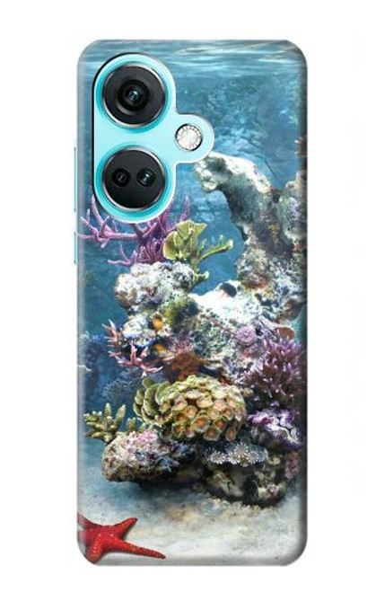 W0227 Aquarium Funda Carcasa Case y Caso Del Tirón Funda para OnePlus Nord CE3