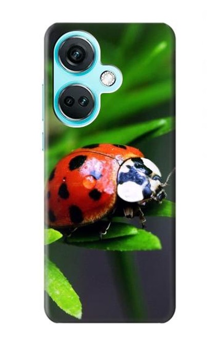 W0263 Ladybug Funda Carcasa Case y Caso Del Tirón Funda para OnePlus Nord CE3