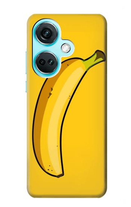 W2294 Banana Funda Carcasa Case y Caso Del Tirón Funda para OnePlus Nord CE3