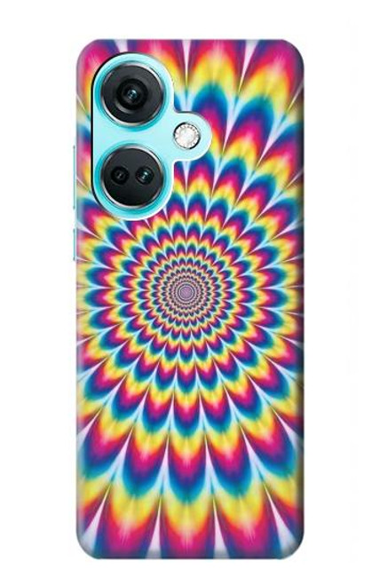 W3162 Colorful Psychedelic Funda Carcasa Case y Caso Del Tirón Funda para OnePlus Nord CE3