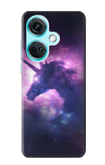 W3538 Unicorn Galaxy Funda Carcasa Case y Caso Del Tirón Funda para OnePlus Nord CE3