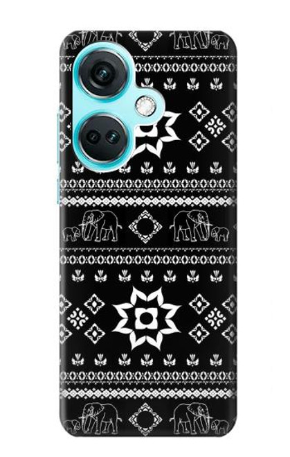 W3932 Elephant Pants Pattern Funda Carcasa Case y Caso Del Tirón Funda para OnePlus Nord CE3