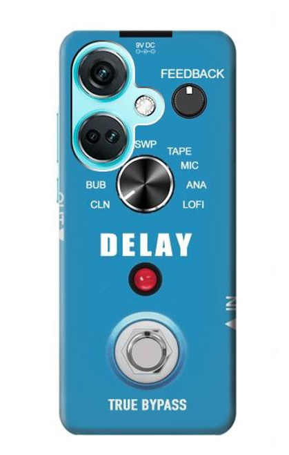 W3962 Guitar Analog Delay Graphic Funda Carcasa Case y Caso Del Tirón Funda para OnePlus Nord CE3