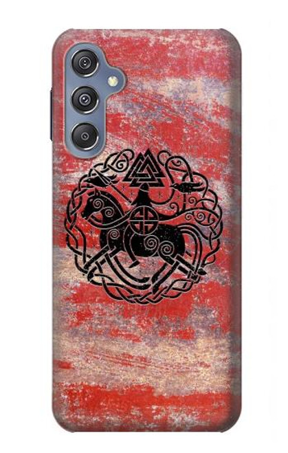 W3831 Viking Norse Ancient Symbol Funda Carcasa Case y Caso Del Tirón Funda para Samsung Galaxy M34 5G