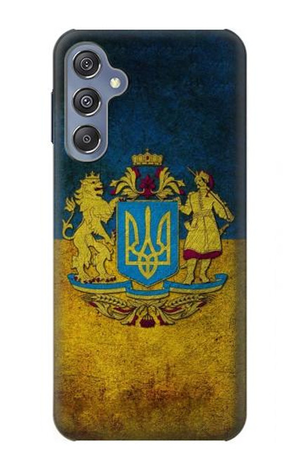 W3858 Ukraine Vintage Flag Funda Carcasa Case y Caso Del Tirón Funda para Samsung Galaxy M34 5G