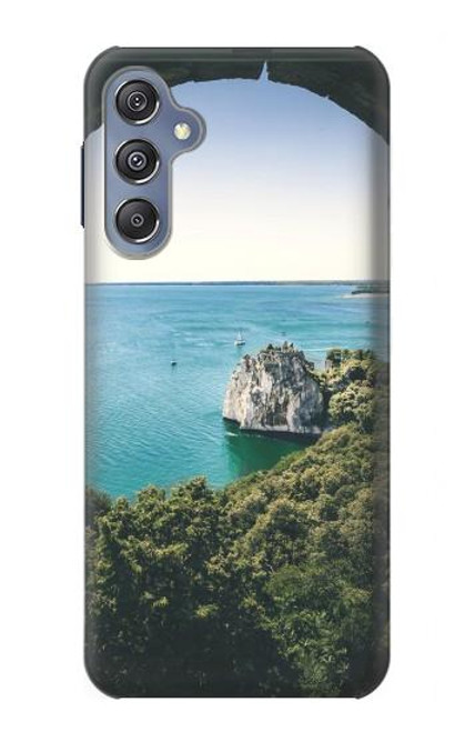 W3865 Europe Duino Beach Italy Funda Carcasa Case y Caso Del Tirón Funda para Samsung Galaxy M34 5G