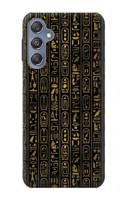 W3869 Ancient Egyptian Hieroglyphic Funda Carcasa Case y Caso Del Tirón Funda para Samsung Galaxy M34 5G