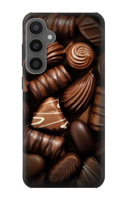 W3840 Dark Chocolate Milk Chocolate Lovers Funda Carcasa Case y Caso Del Tirón Funda para Samsung Galaxy S23 FE