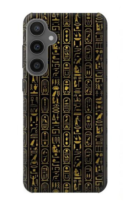 W3869 Ancient Egyptian Hieroglyphic Funda Carcasa Case y Caso Del Tirón Funda para Samsung Galaxy S23 FE