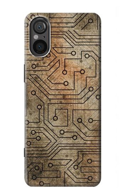 W3812 PCB Print Design Funda Carcasa Case y Caso Del Tirón Funda para Sony Xperia 5 V