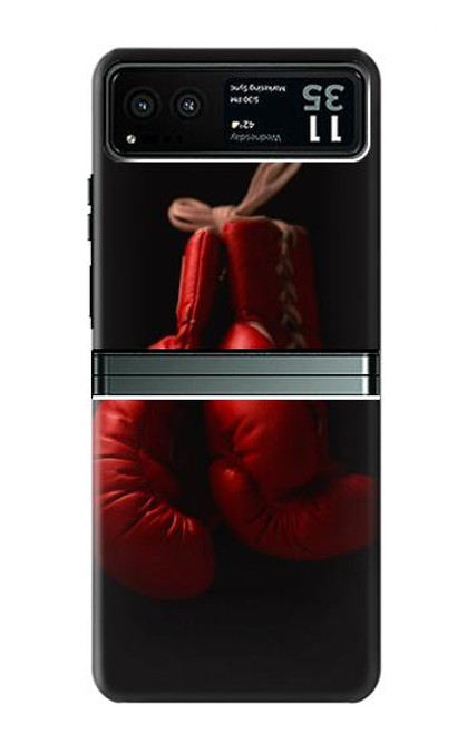 W1253 Boxing Glove Funda Carcasa Case y Caso Del Tirón Funda para Motorola Razr 40