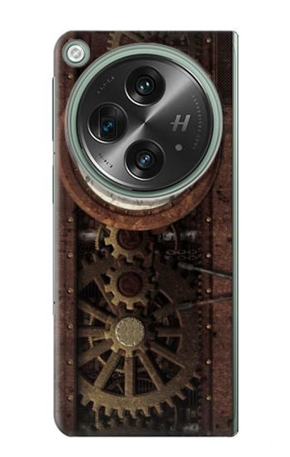 W3221 Steampunk Clock Gears Funda Carcasa Case y Caso Del Tirón Funda para OnePlus OPEN