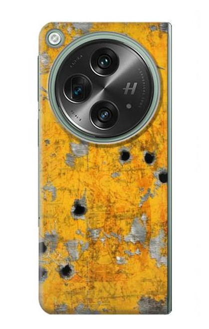 W3528 Bullet Rusting Yellow Metal Funda Carcasa Case y Caso Del Tirón Funda para OnePlus OPEN