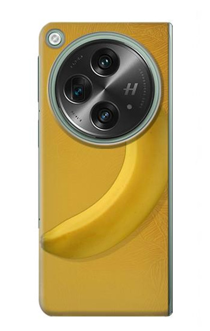 W3872 Banana Funda Carcasa Case y Caso Del Tirón Funda para OnePlus OPEN