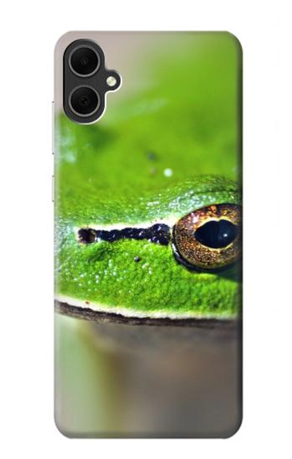 W3845 Green frog Funda Carcasa Case y Caso Del Tirón Funda para Samsung Galaxy A05