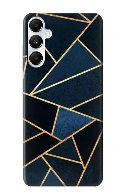 W3479 Navy Blue Graphic Art Funda Carcasa Case y Caso Del Tirón Funda para Samsung Galaxy A05s