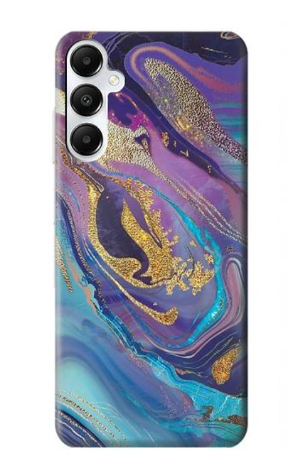 W3676 Colorful Abstract Marble Stone Funda Carcasa Case y Caso Del Tirón Funda para Samsung Galaxy A05s