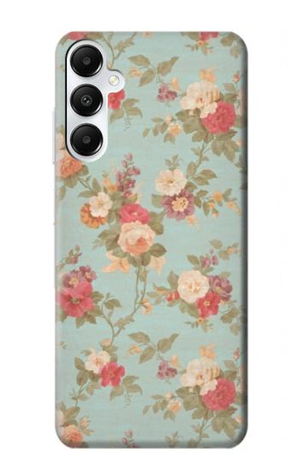 W3910 Vintage Rose Funda Carcasa Case y Caso Del Tirón Funda para Samsung Galaxy A05s