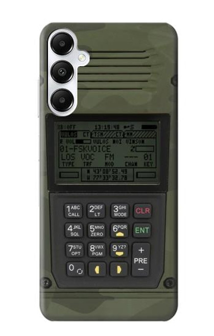 W3959 Military Radio Graphic Print Funda Carcasa Case y Caso Del Tirón Funda para Samsung Galaxy A05s