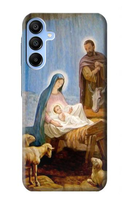 W2276 The Nativity Funda Carcasa Case y Caso Del Tirón Funda para Samsung Galaxy A15 5G
