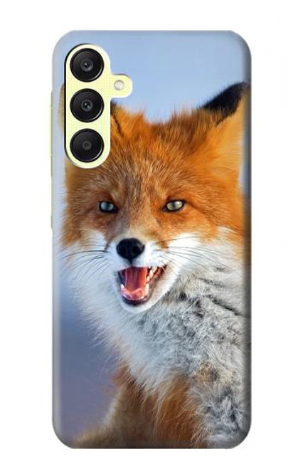 W0417 Fox Funda Carcasa Case y Caso Del Tirón Funda para Samsung Galaxy A25 5G