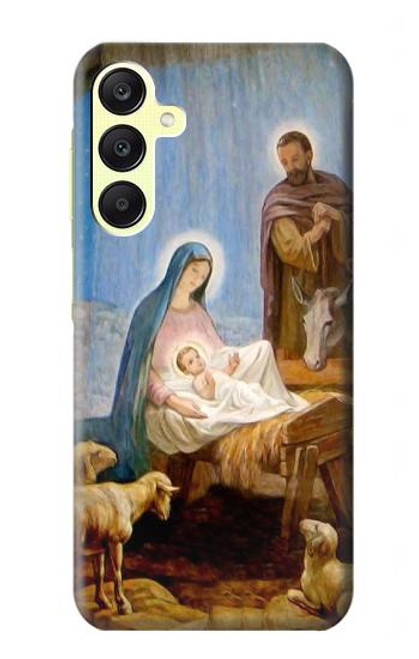 W2276 The Nativity Funda Carcasa Case y Caso Del Tirón Funda para Samsung Galaxy A25 5G