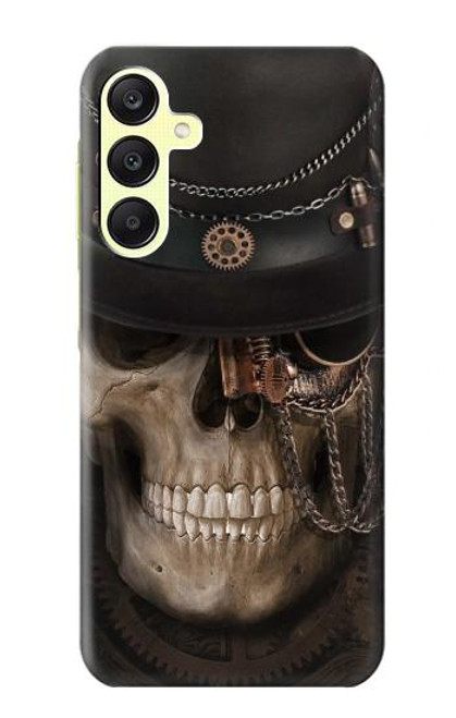 W3852 Steampunk Skull Funda Carcasa Case y Caso Del Tirón Funda para Samsung Galaxy A25 5G