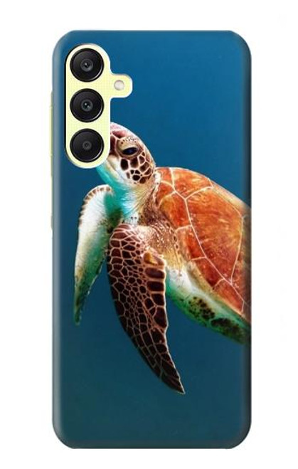 W3899 Sea Turtle Funda Carcasa Case y Caso Del Tirón Funda para Samsung Galaxy A25 5G