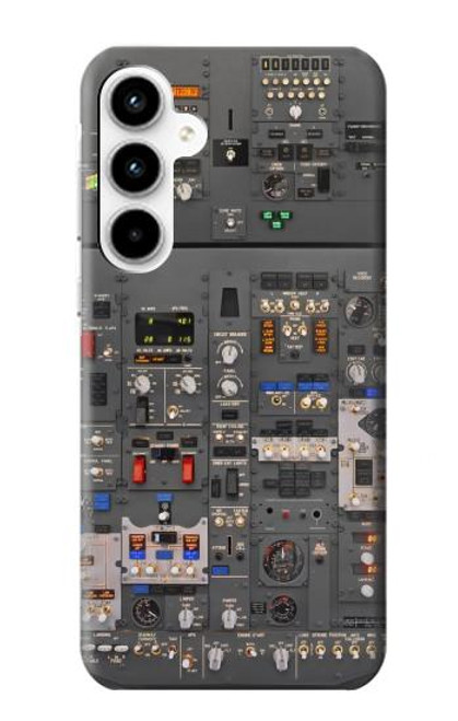 W3944 Overhead Panel Cockpit Funda Carcasa Case y Caso Del Tirón Funda para Samsung Galaxy A35 5G