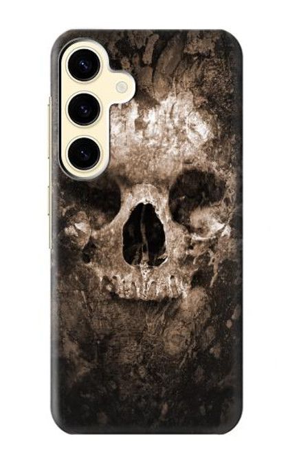 W0552 Skull Funda Carcasa Case y Caso Del Tirón Funda para Samsung Galaxy S24