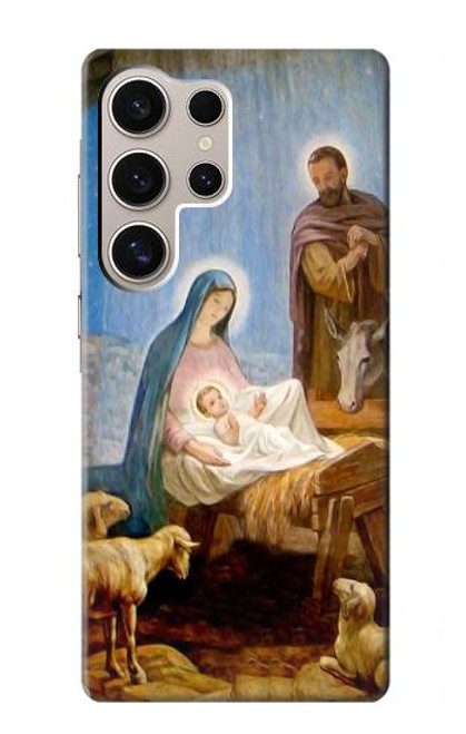 W2276 The Nativity Funda Carcasa Case y Caso Del Tirón Funda para Samsung Galaxy S24 Ultra