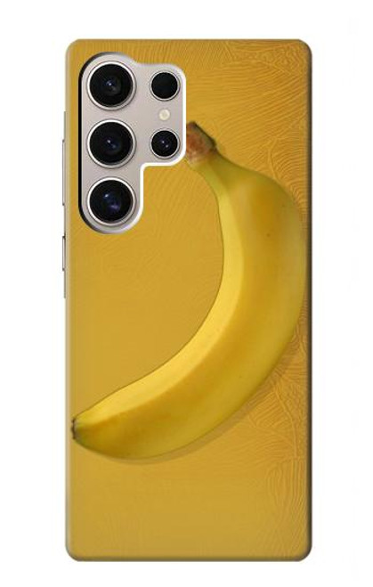 W3872 Banana Funda Carcasa Case y Caso Del Tirón Funda para Samsung Galaxy S24 Ultra