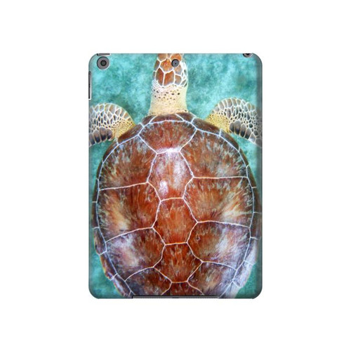W1424 Sea Turtle Funda Carcasa Case para iPad 10.2 (2021,2020,2019), iPad 9 8 7
