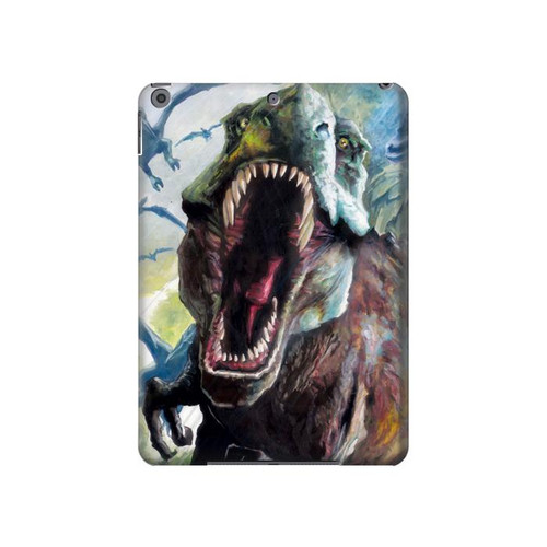 W1453 Trex Tyrannosaurus Rex Dinosaur Funda Carcasa Case para iPad 10.2 (2021,2020,2019), iPad 9 8 7