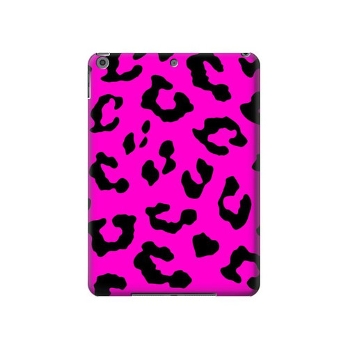 W1850 Pink Leopard Pattern Funda Carcasa Case para iPad 10.2 (2021,2020,2019), iPad 9 8 7