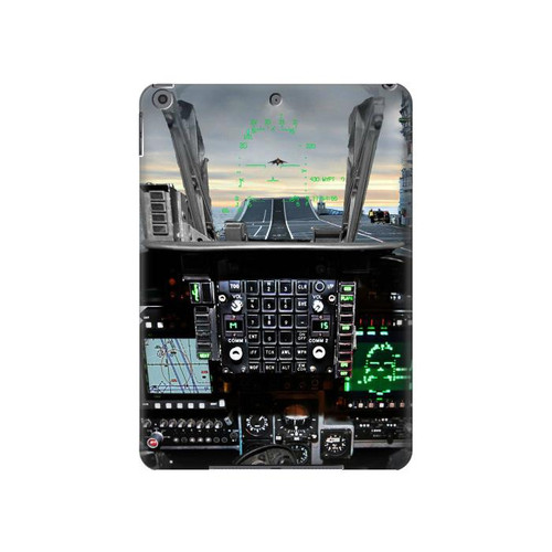 W2435 Fighter Jet Aircraft Cockpit Funda Carcasa Case para iPad 10.2 (2021,2020,2019), iPad 9 8 7