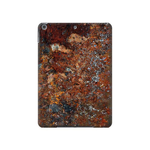 W2714 Rust Steel Texture Graphic Printed Funda Carcasa Case para iPad 10.2 (2021,2020,2019), iPad 9 8 7