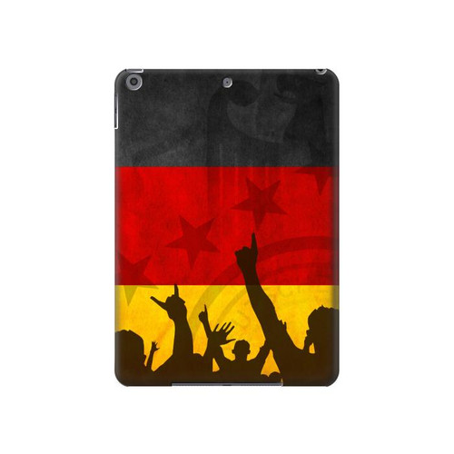 W2966 Germany Football Soccer Funda Carcasa Case para iPad 10.2 (2021,2020,2019), iPad 9 8 7