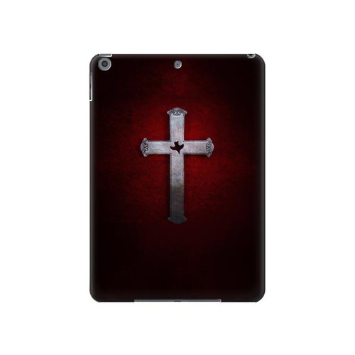 W3160 Christian Cross Funda Carcasa Case para iPad 10.2 (2021,2020,2019), iPad 9 8 7