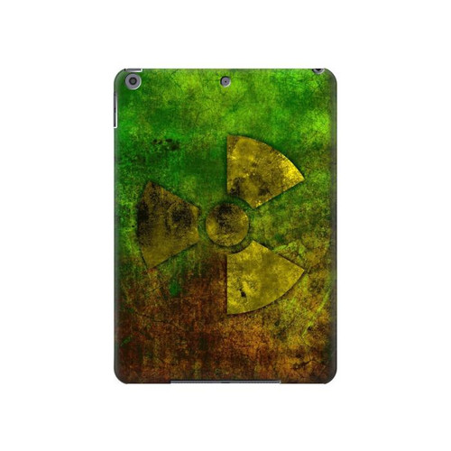W3202 Radioactive Nuclear Hazard Symbol Funda Carcasa Case para iPad 10.2 (2021,2020,2019), iPad 9 8 7