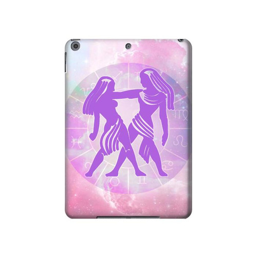 W3259 Zodiac Gemini Funda Carcasa Case para iPad 10.2 (2021,2020,2019), iPad 9 8 7