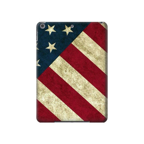 W3295 US National Flag Funda Carcasa Case para iPad 10.2 (2021,2020,2019), iPad 9 8 7