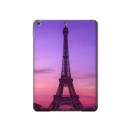 W3447 Eiffel Paris Sunset Funda Carcasa Case para iPad 10.2 (2021,2020,2019), iPad 9 8 7