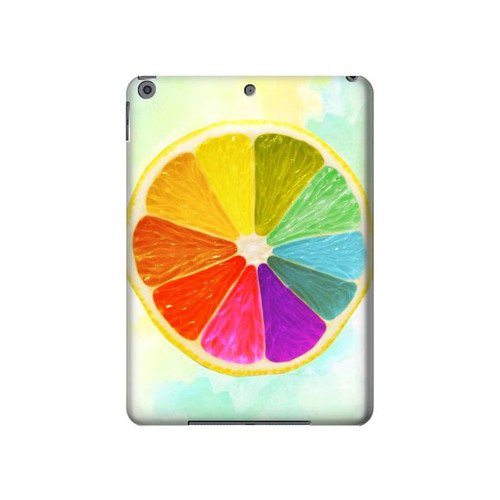 W3493 Colorful Lemon Funda Carcasa Case para iPad 10.2 (2021,2020,2019), iPad 9 8 7