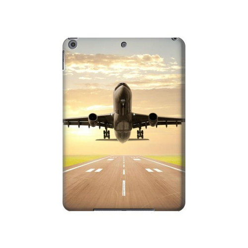 W3837 Airplane Take off Sunrise Funda Carcasa Case para iPad 10.2 (2021,2020,2019), iPad 9 8 7