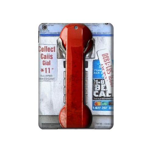 W3925 Collage Vintage Pay Phone Funda Carcasa Case para iPad 10.2 (2021,2020,2019), iPad 9 8 7