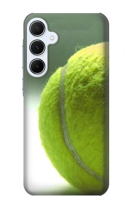 W0924 Tennis Ball Funda Carcasa Case y Caso Del Tirón Funda para Samsung Galaxy A55 5G