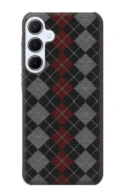 W3907 Sweater Texture Funda Carcasa Case y Caso Del Tirón Funda para Samsung Galaxy A55 5G