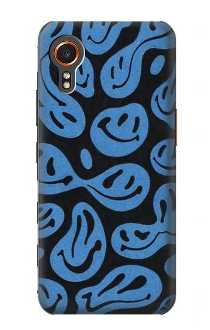 W3679 Cute Ghost Pattern Funda Carcasa Case y Caso Del Tirón Funda para Samsung Galaxy Xcover7