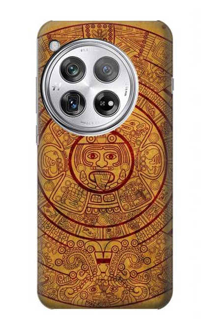 W0692 Mayan Calendar Funda Carcasa Case y Caso Del Tirón Funda para OnePlus 12